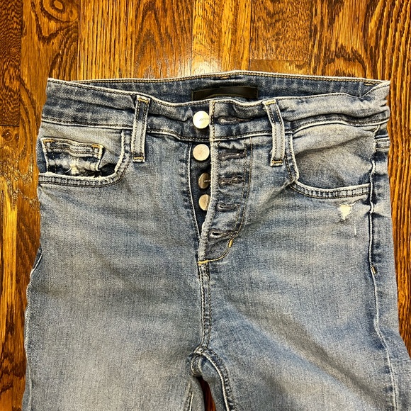 Joe's Jeans, Size 25 THE CHARLIE ANKLE CUT HEM EX - Picture 3 of 4